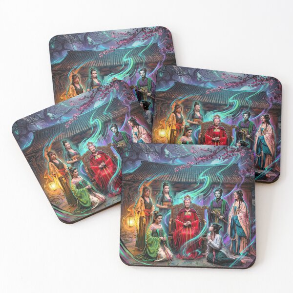 Item preview, Violet Spider and The Six Sisters | Black Myth: Wukong Enchanting Spider Demons Art designed and sold by Wild Pleg Promo.