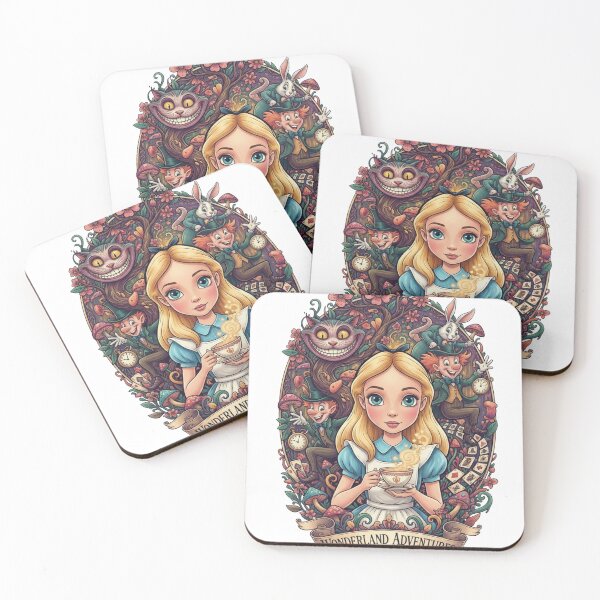 Item preview, Curiouser and Curiouser - Vintage Literary Wonderland Art designed and sold by LEANBOY.