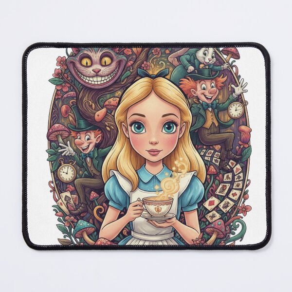 Item preview, Curiouser and Curiouser - Vintage Literary Wonderland Art designed and sold by LEANBOY.