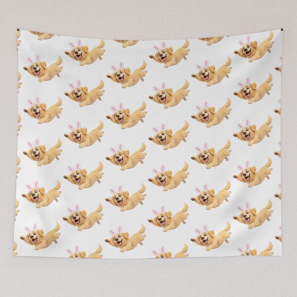 Item preview, Easter Golden Retriever designed and sold by Sillytoe.