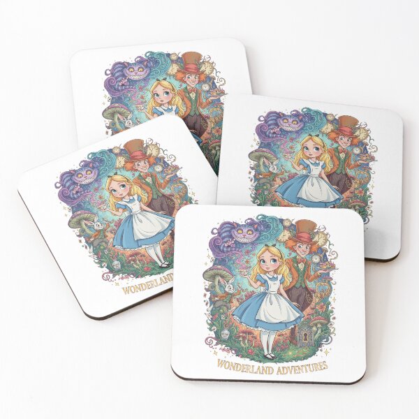 Item preview, Curiouser and Curiouser - Vintage Literary Wonderland Art designed and sold by LEANBOY.