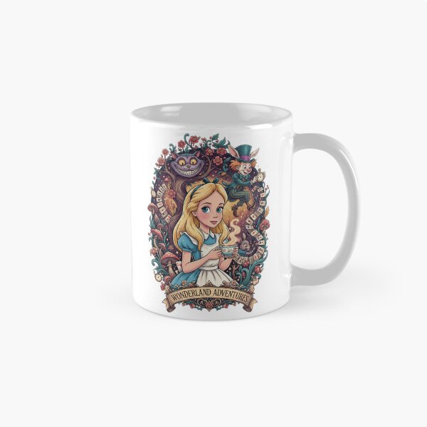 Item preview, Curiouser and Curiouser - Vintage Literary Wonderland Art designed and sold by LEANBOY.