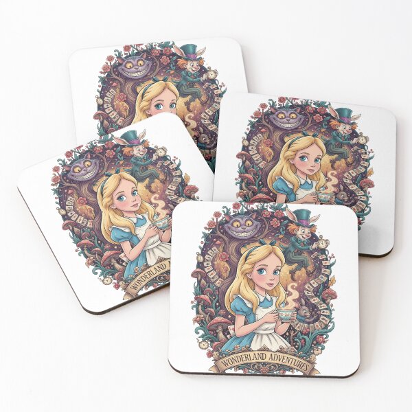 Item preview, Curiouser and Curiouser - Vintage Literary Wonderland Art designed and sold by LEANBOY.