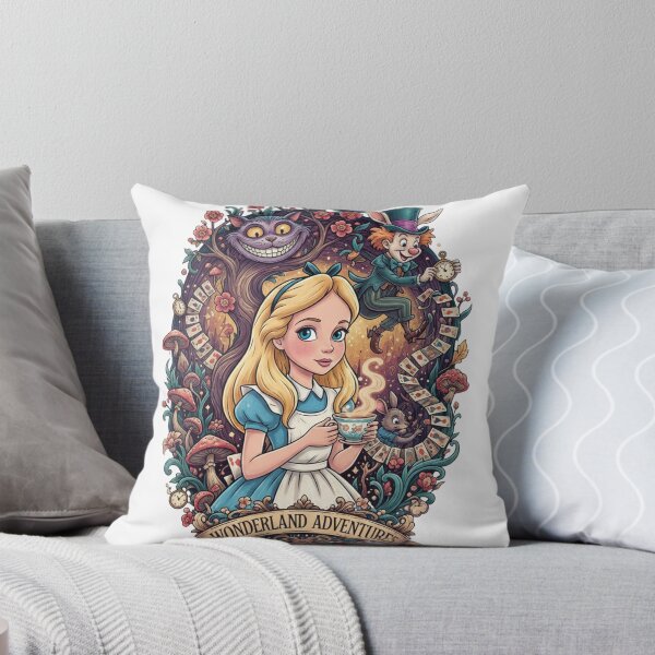 Item preview, Curiouser and Curiouser - Vintage Literary Wonderland Art designed and sold by LEANBOY.