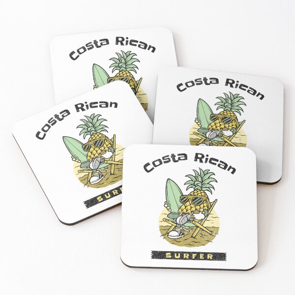 Item preview, Costa Rica Pineapple Surfer designed and sold by JungleJava.