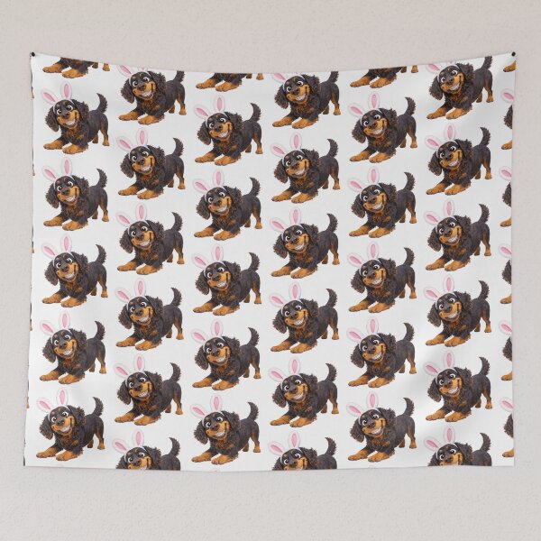 Item preview, Easter Gordon Setter designed and sold by Sillytoe.