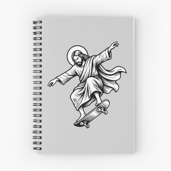 Item preview, Jesus Christ Skateboarding - Skater Satire designed and sold by WAMTEES.