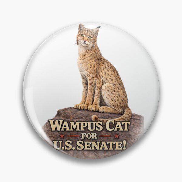 Item preview, Wampus Cat for US Senate! designed and sold by Cryptids 4 Congress.
