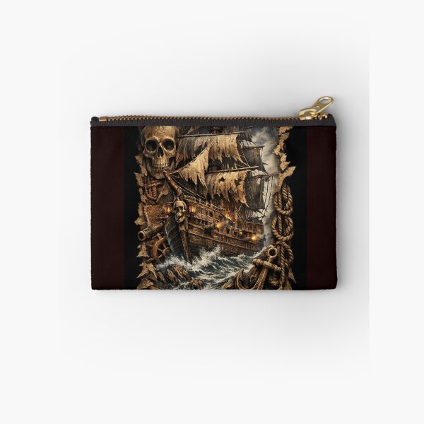 Item preview, Steampunk Pirate Ship  theme Jack Daniels bottle designed and sold by Totallywildforsteampunk.
