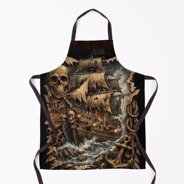 Item preview, Steampunk Pirate Ship theme Jack Daniels bottle designed and sold by Totallywildforsteampunk.