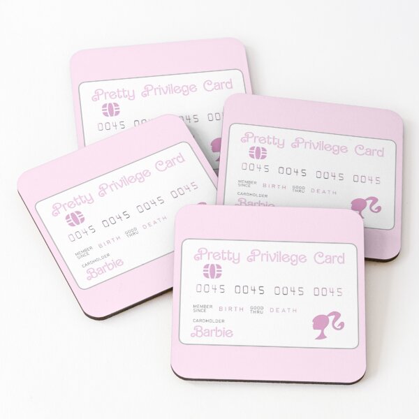 Item preview, pretty privilege card designed and sold by inainart.