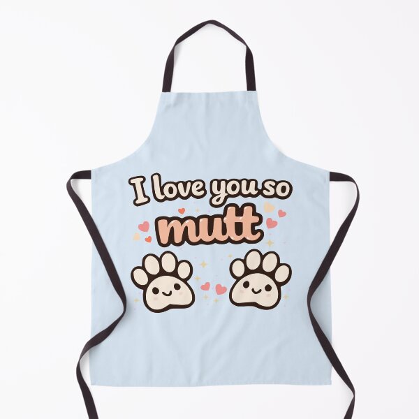 Item preview, I Love You So Mutt – Cute Dog Lover Pun designed and sold by prissipix.