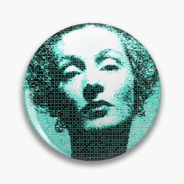 Item preview, Green Monochrome Expressive Female Portrait designed and sold by Lotostuff.