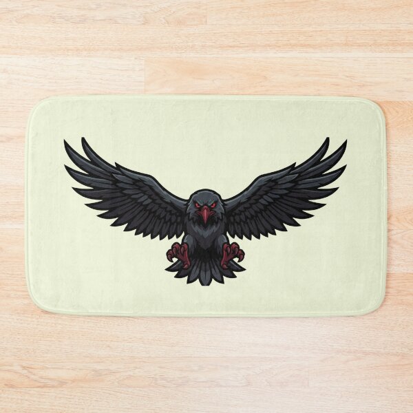 Item preview, dark aggressive eagle sticker designed and sold by DreamsMRC.