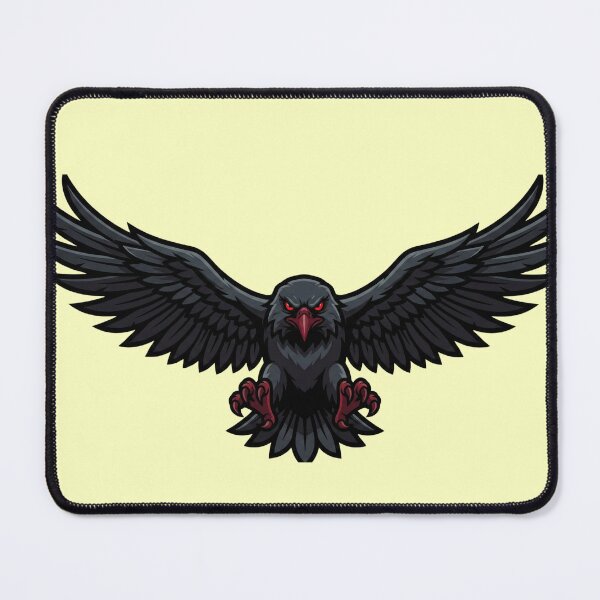 Item preview, dark aggressive eagle sticker designed and sold by DreamsMRC.