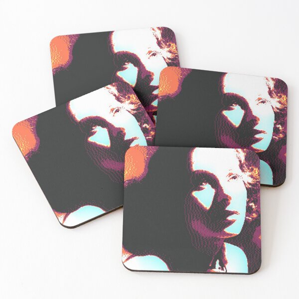 Item preview, Stylized Female Face in Duotone designed and sold by Lotostuff.