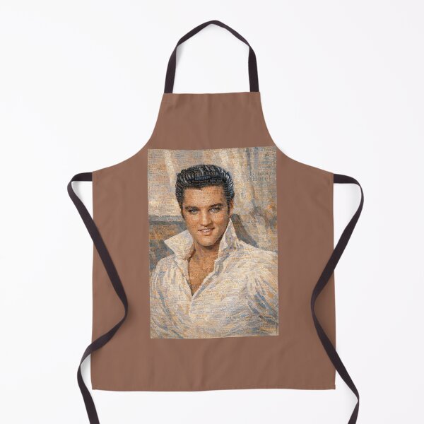Item preview, Elvis Presley portrait in words and letters  designed and sold by LuluLeb.