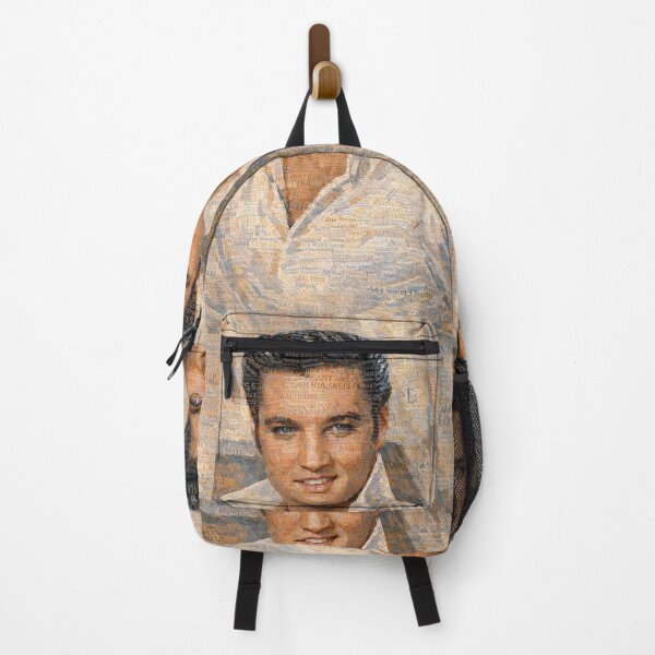 Item preview, Elvis Presley portrait in words and letters  designed and sold by LuluLeb.