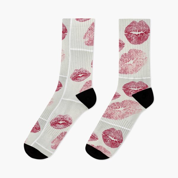 Item preview, Lipstick prints sticker designed and sold by MendaciousMina.