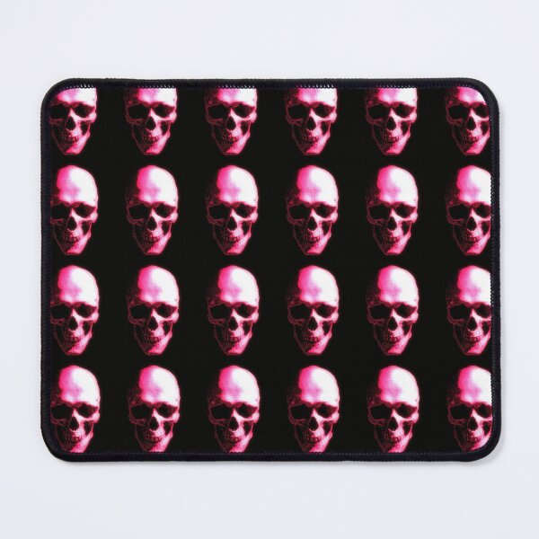 Item preview, Dithered Skull in Magenta Glow designed and sold by Lotostuff.