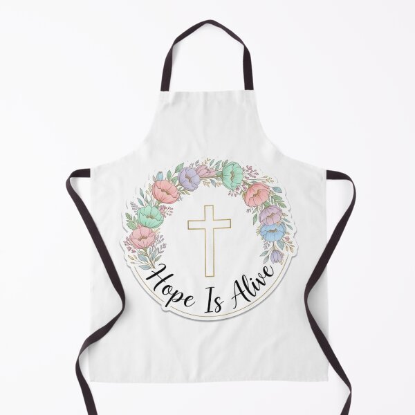 Item preview, Hope Is Alive Christian Easter Sticker designed and sold by Illustrated Faith.
