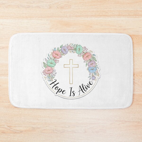 Item preview, Hope Is Alive Christian Easter Sticker designed and sold by Illustrated Faith.