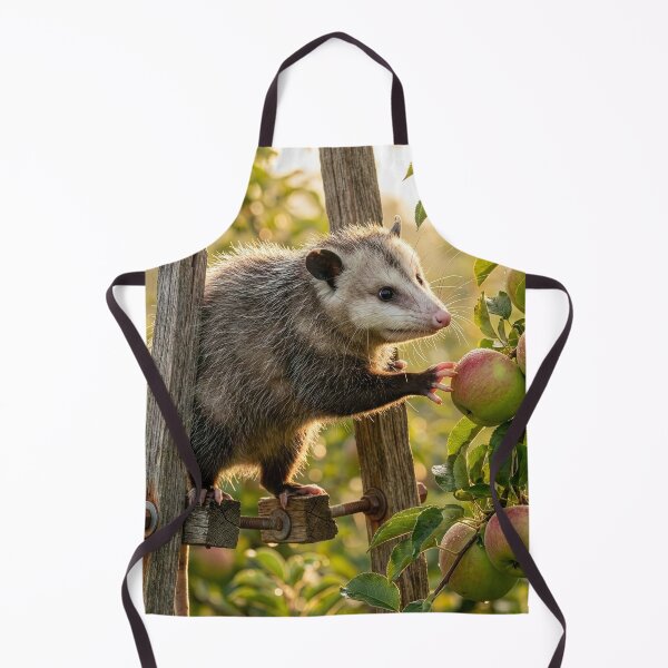 Item preview, Opossum Getting an Apple on Rickety Stilts designed and sold by Tridentulus.