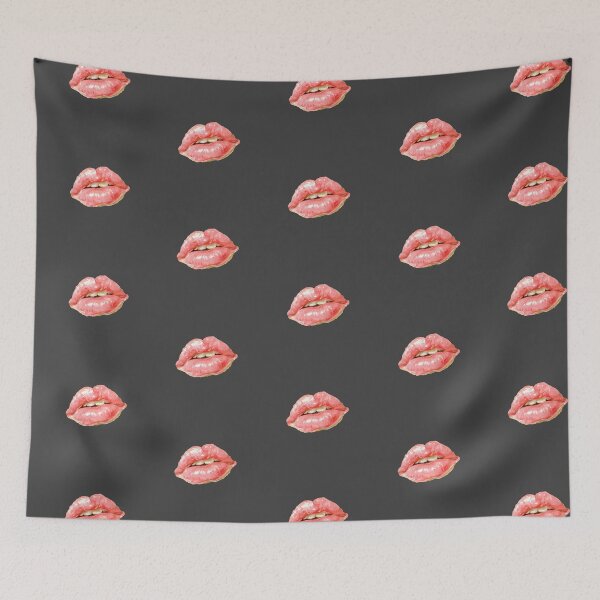 Item preview, Oil painting of lips designed and sold by MendaciousMina.