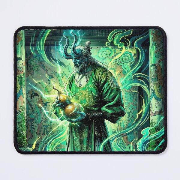 Item preview, Yellow Loong | Black Myth: Wukong "Earth‑Bound Dragon King" Art designed and sold by Wild Pleg Promo.