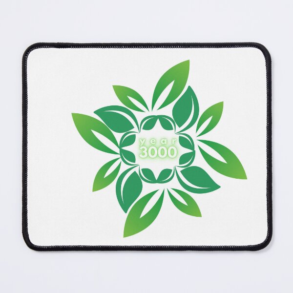 Item preview, Year 3000 Eco Nature Sticker designed and sold by CreativePallavi.