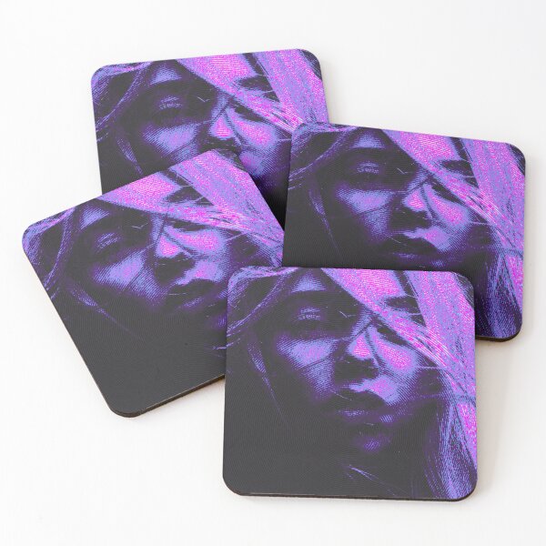 Item preview, Digital Portrait in Violet Distortion designed and sold by Lotostuff.