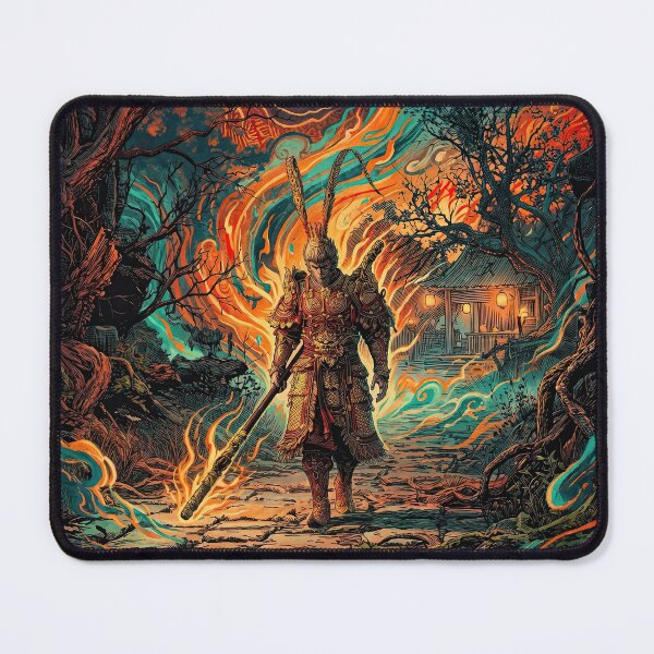 Item preview, The Sage’s Broken Shell | Black Myth: Wukong "Shattered Monk" Art designed and sold by Wild Pleg Promo.