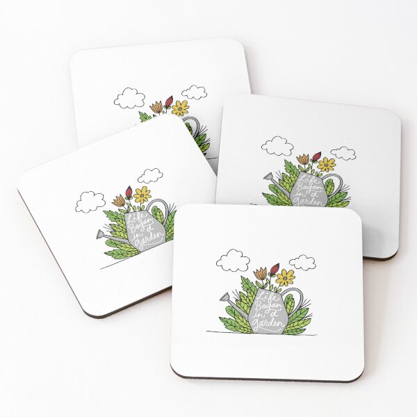 Item preview, Life began in a garden designed and sold by TitiBubble.