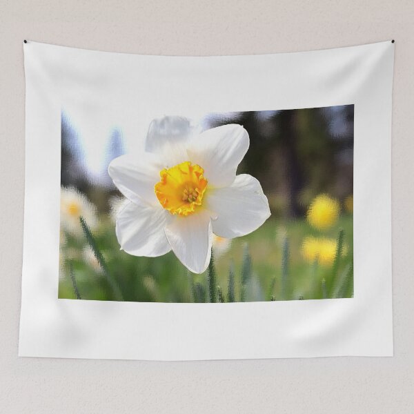 Item preview, Daffodil With Dreamy Background designed and sold by BostonArcImage.