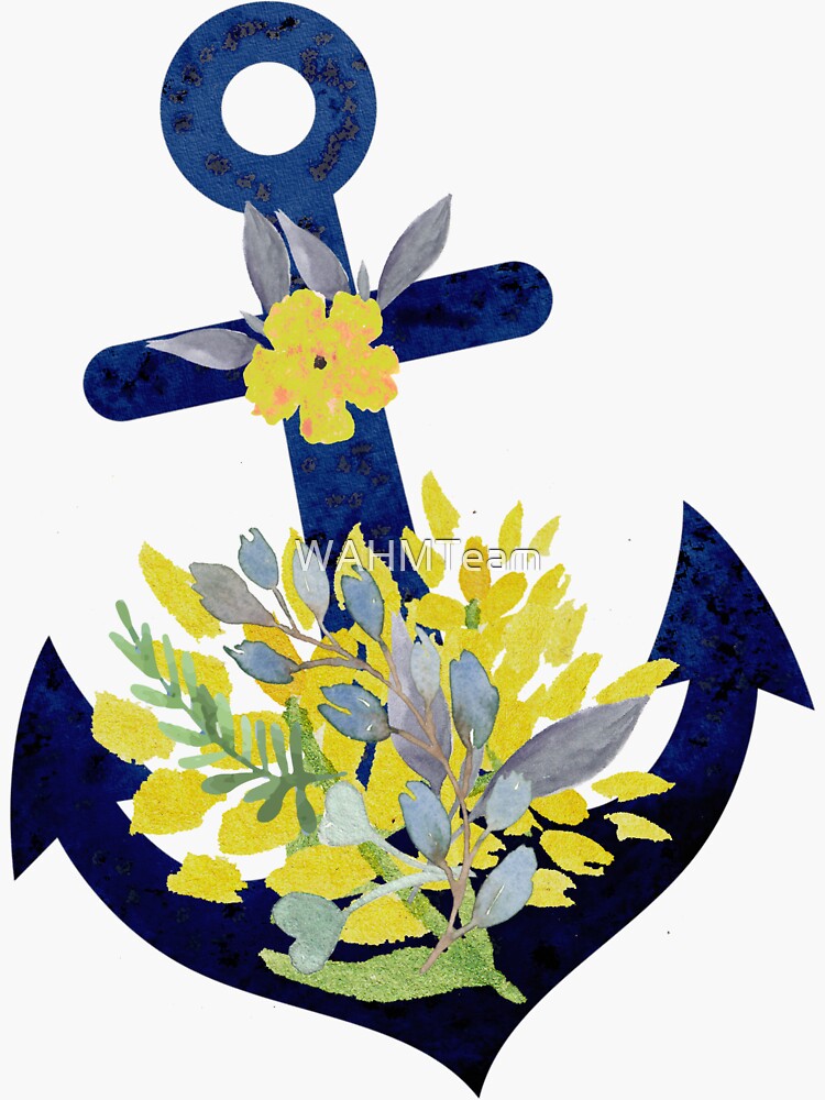 Floral Anchor Design by WAHMTeam
