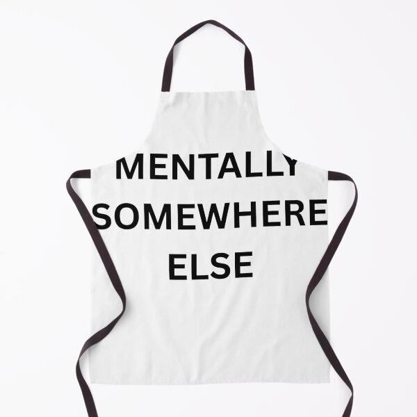 Item preview, MENTALLY SOMEWHERE ELSE | Funny Streetwear Tee & Sticker | Relatable Mental State Design designed and sold by YAZEEDBASH.