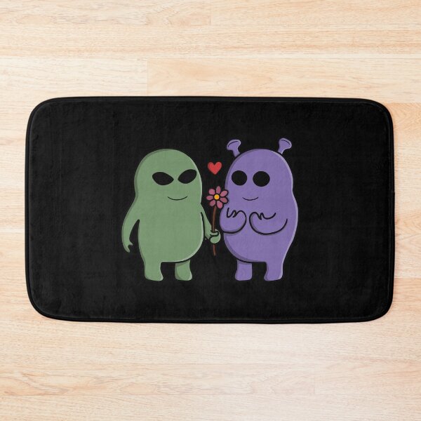Item preview, Cute Intergalactic Alien Couple designed and sold by shopdiego.