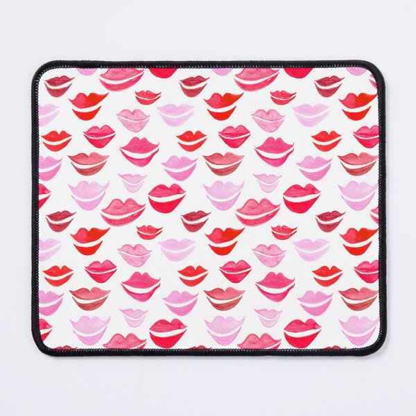 Item preview, Watercolor Lips + Kisses designed and sold by Carrie Cantwell Art.