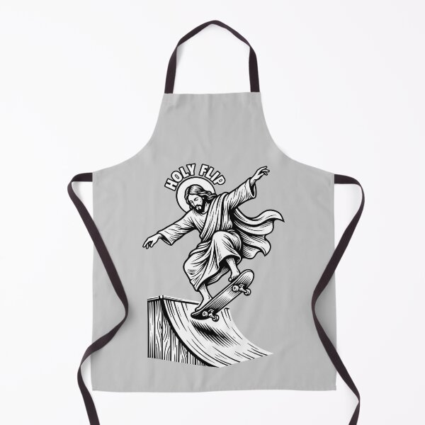 Item preview, Holy Flip Jesus Christ Skater Satire designed and sold by WAMTEES.