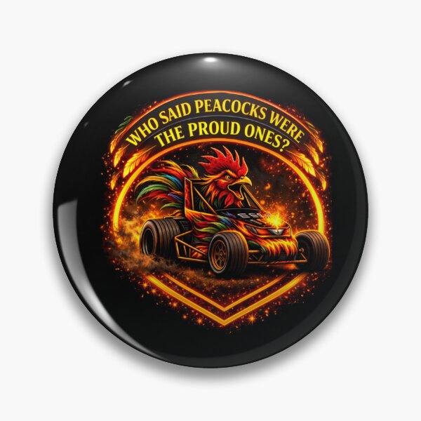 Item preview, Rooster Mini Sprint – Who Said Peacocks Were the Proud Ones? designed and sold by MACodDesigns.