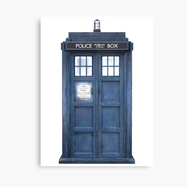 Tardis Canvas Prints | Redbubble