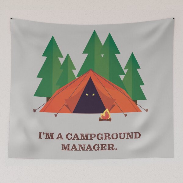 Item preview, I'm a Campground Manager designed and sold by Karen's Creations.