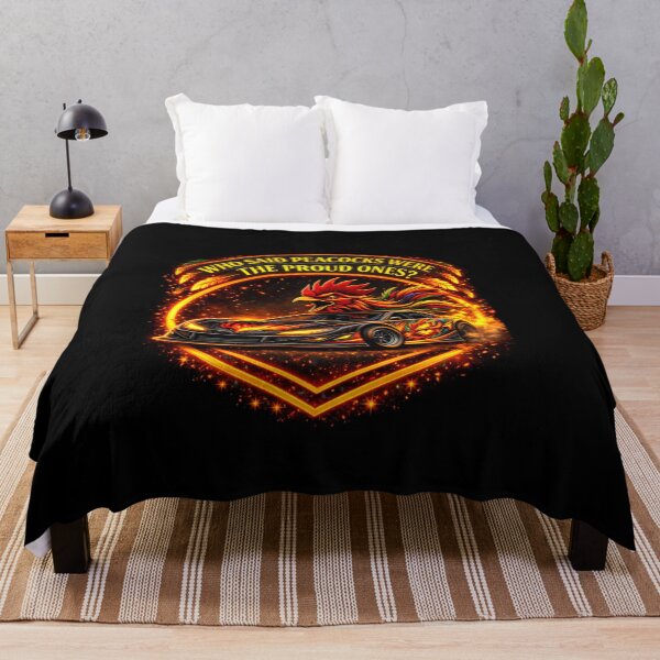 Item preview, Flaming Rooster Late Model – Who Said Peacocks Were the Proud Ones? designed and sold by MACodDesigns.