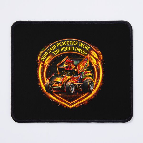 Item preview, Flaming Rooster Sprint Car – Who Said Peacocks Were the Proud Ones? designed and sold by MACodDesigns.