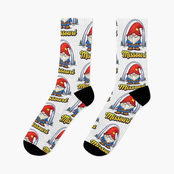 Item preview, Missouri Gnome Under the Gateway Arch Illustration designed and sold by Moriarty's Digital Visions.