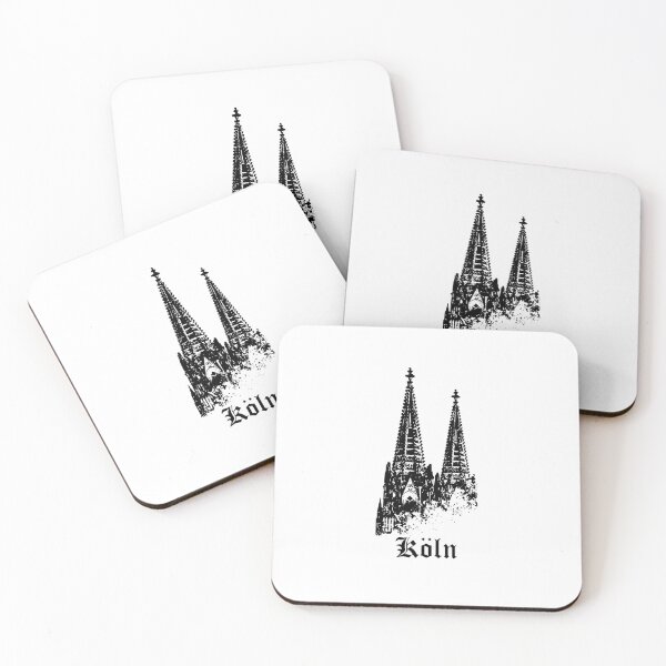 Item preview, Cologne lettering Cologne Cathedral designed and sold by LayersDesign.