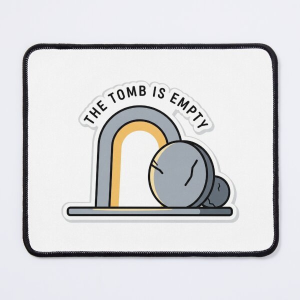 Item preview, The Tomb Is Empty Easter Sticker designed and sold by Illustrated Faith.