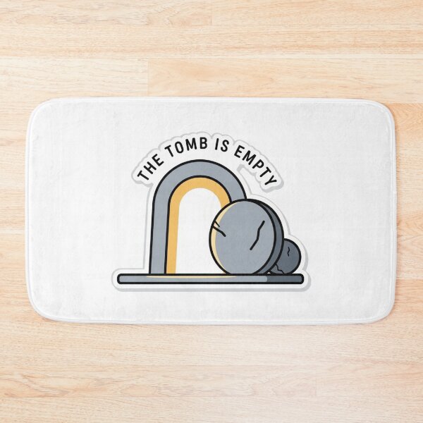 Item preview, The Tomb Is Empty Easter Sticker designed and sold by Illustrated Faith.
