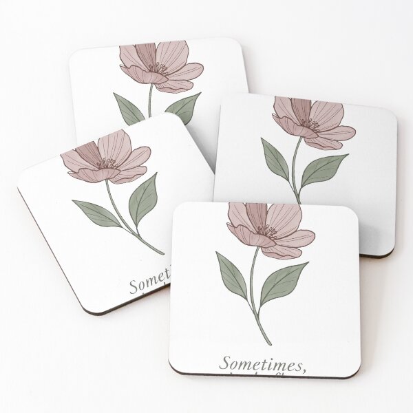 Item preview, Sometimes, a single flower is enough designed and sold by John-Rock.