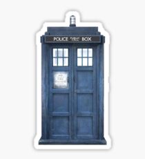 Dr. Who Tardis Sticker